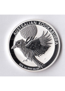 2018 - 1 Dollaro Argento 1 OZ Australia Ag. Kookaburra